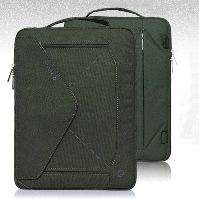 YINUO 9.7inch Ipad/11inch/13inch/14inch Laptop Sleeve Multifunction Shoulder Bag For Xiaomi Macbook Pro Case Air